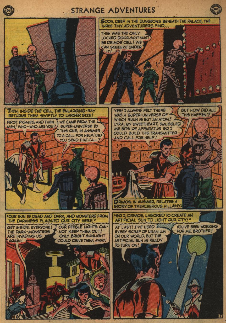 Read online Strange Adventures (1950) comic -  Issue #5 - 9