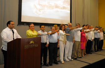 Toma protesta el Gobernador Roberto Borge al nuevo Consejo Directivo de la Asociación de Hoteles de Cancún