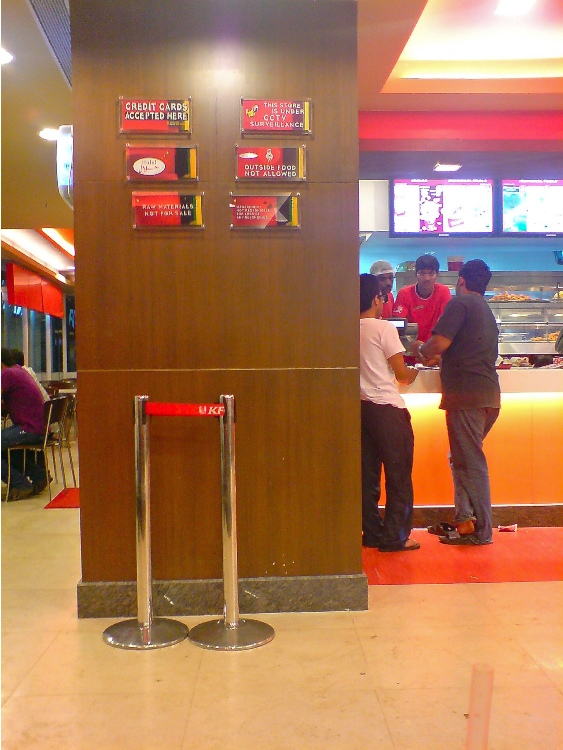 KFC in mangalore the new blogger