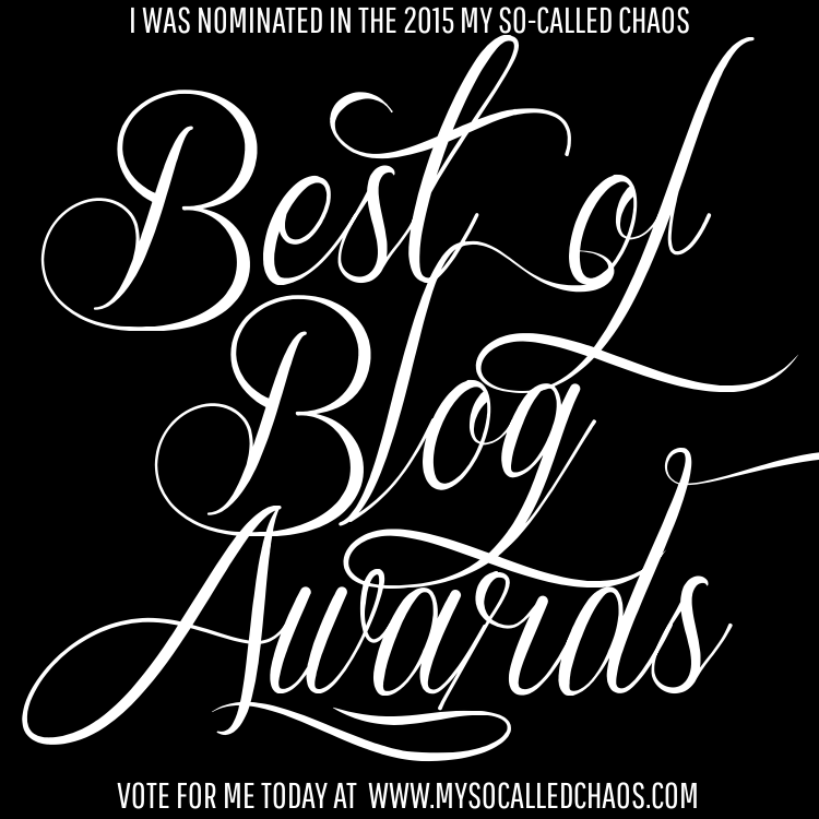2015 My So-Called Chaos Best of Blog Awards