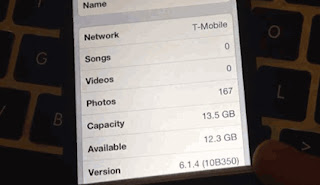 Untethered Jailbreak iPhone 5 iOS 6.1.4