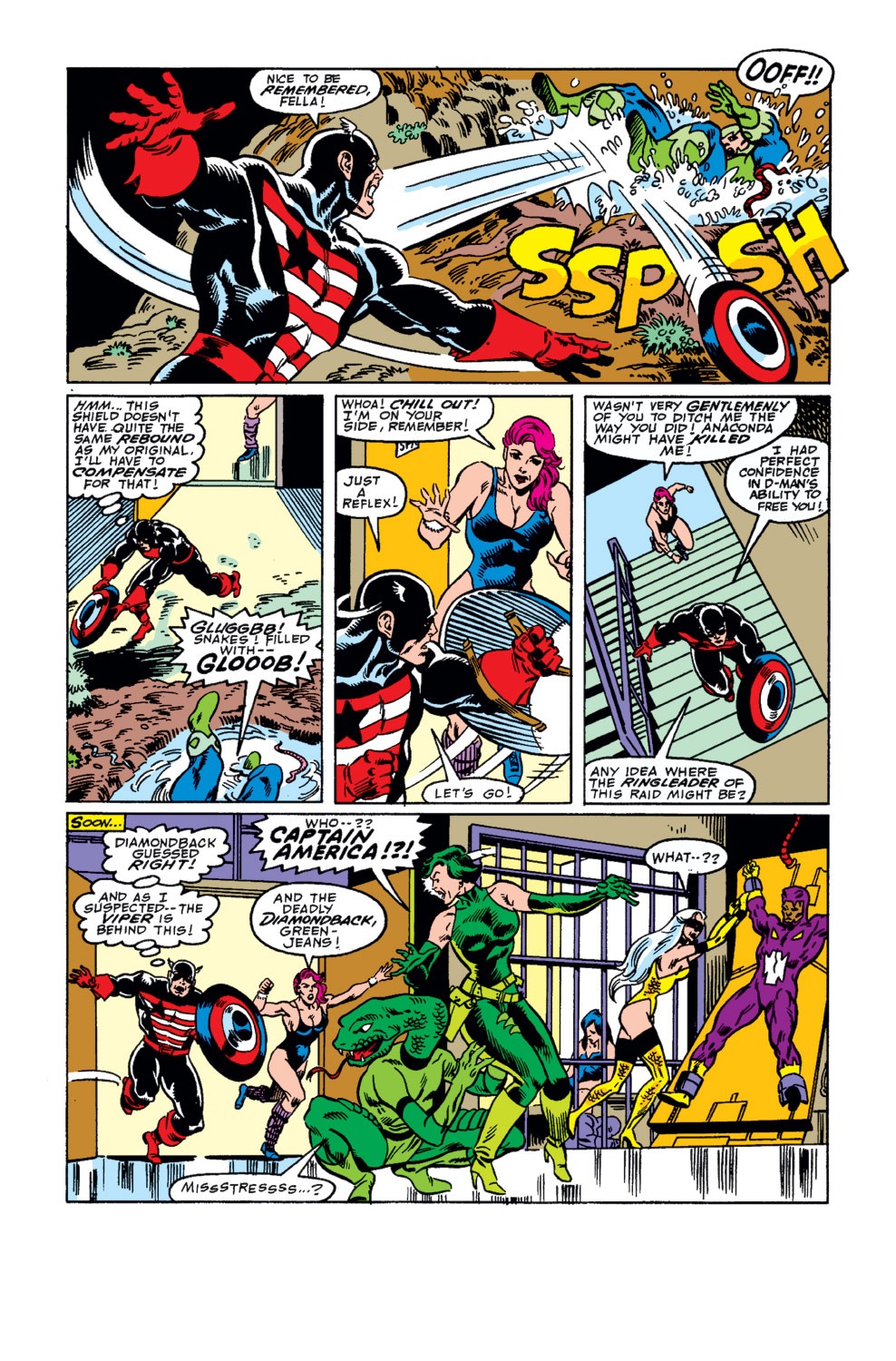 Read online Captain America (1968) comic -  Issue #342 - 19