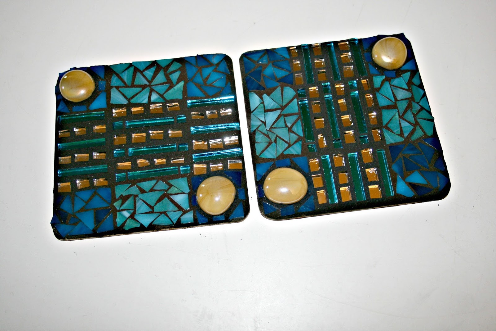 Art By Earth Mother Mosaics How To Make 4 Inch Mosaic Coasters Using