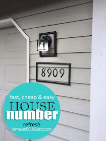 by the numbers house number refresh homewardfounddecor