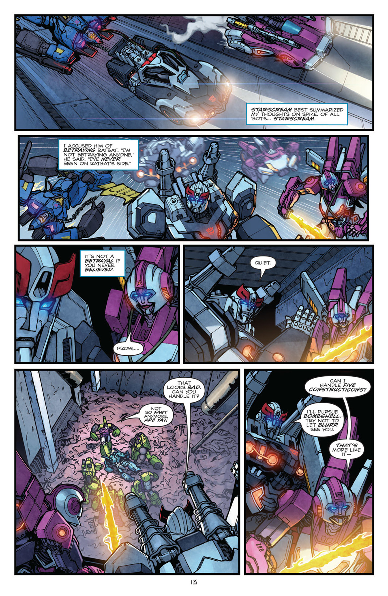 Read online Transformers: Robots In Disguise (2012) comic -  Issue #4 - 16