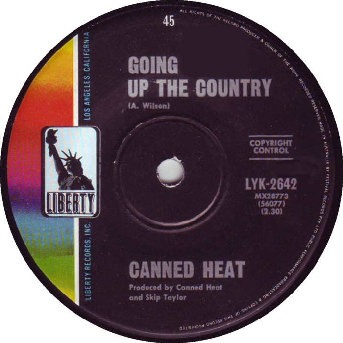 2 or 3 lines (and so much more) Canned Heat "Going Up the Country