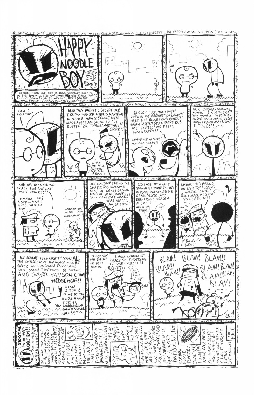Read online Johnny the Homicidal Maniac comic -  Issue #7 - 25