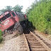Locomotiva descarrila em Cruz Alta