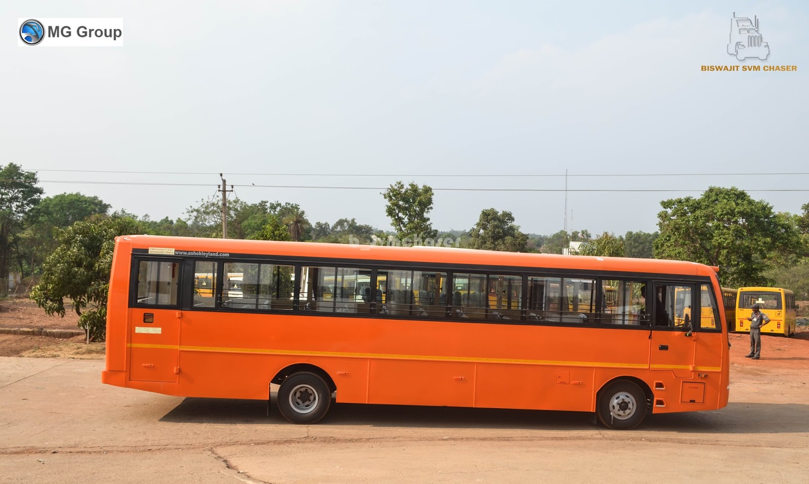 Ashok Leyland MG Alma built School Bus for Nepal Part 1 Biswajit
