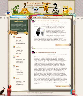 One Family Blogger Template
