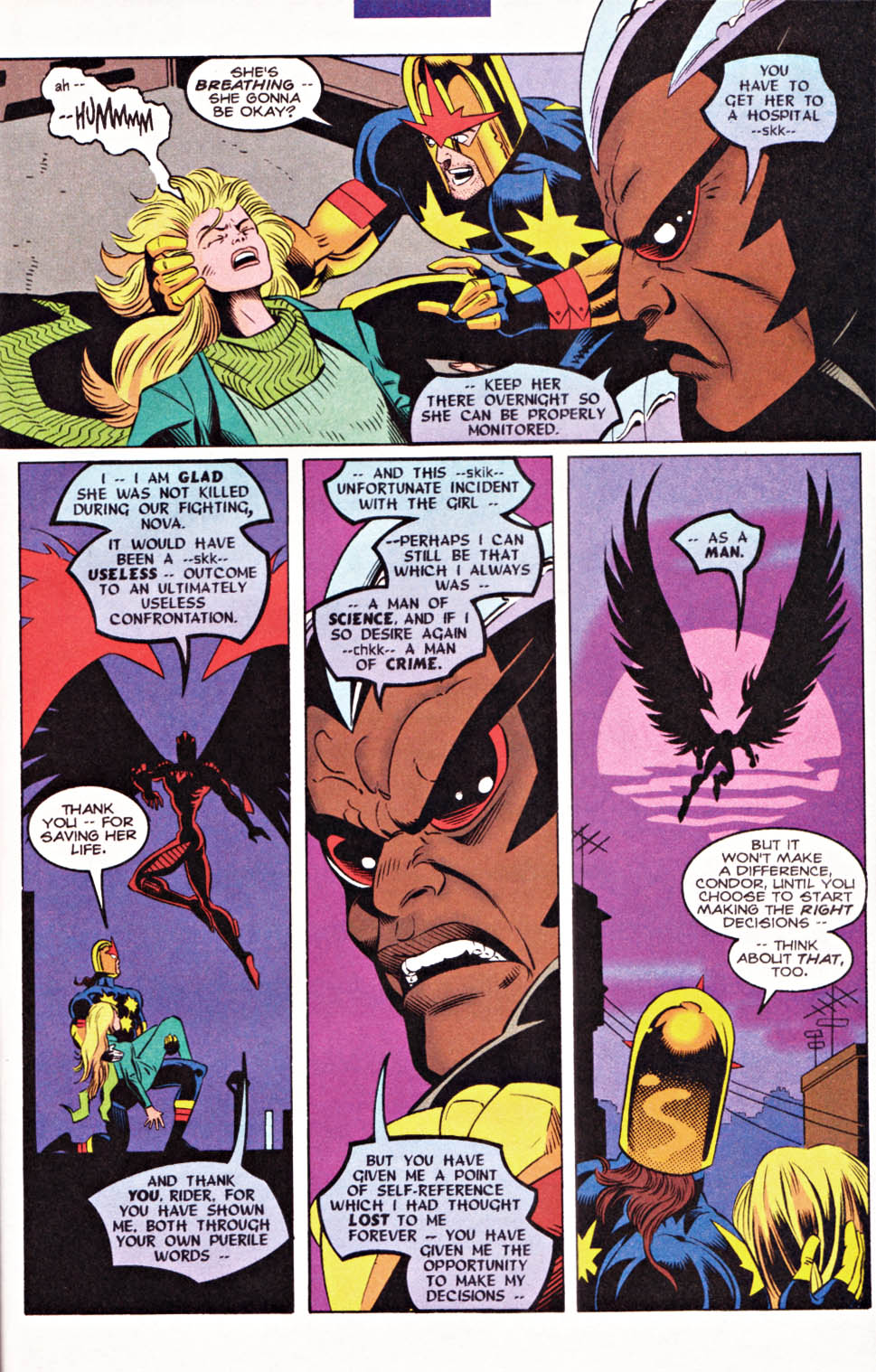 Read online Nova (1994) comic -  Issue #5 - 22