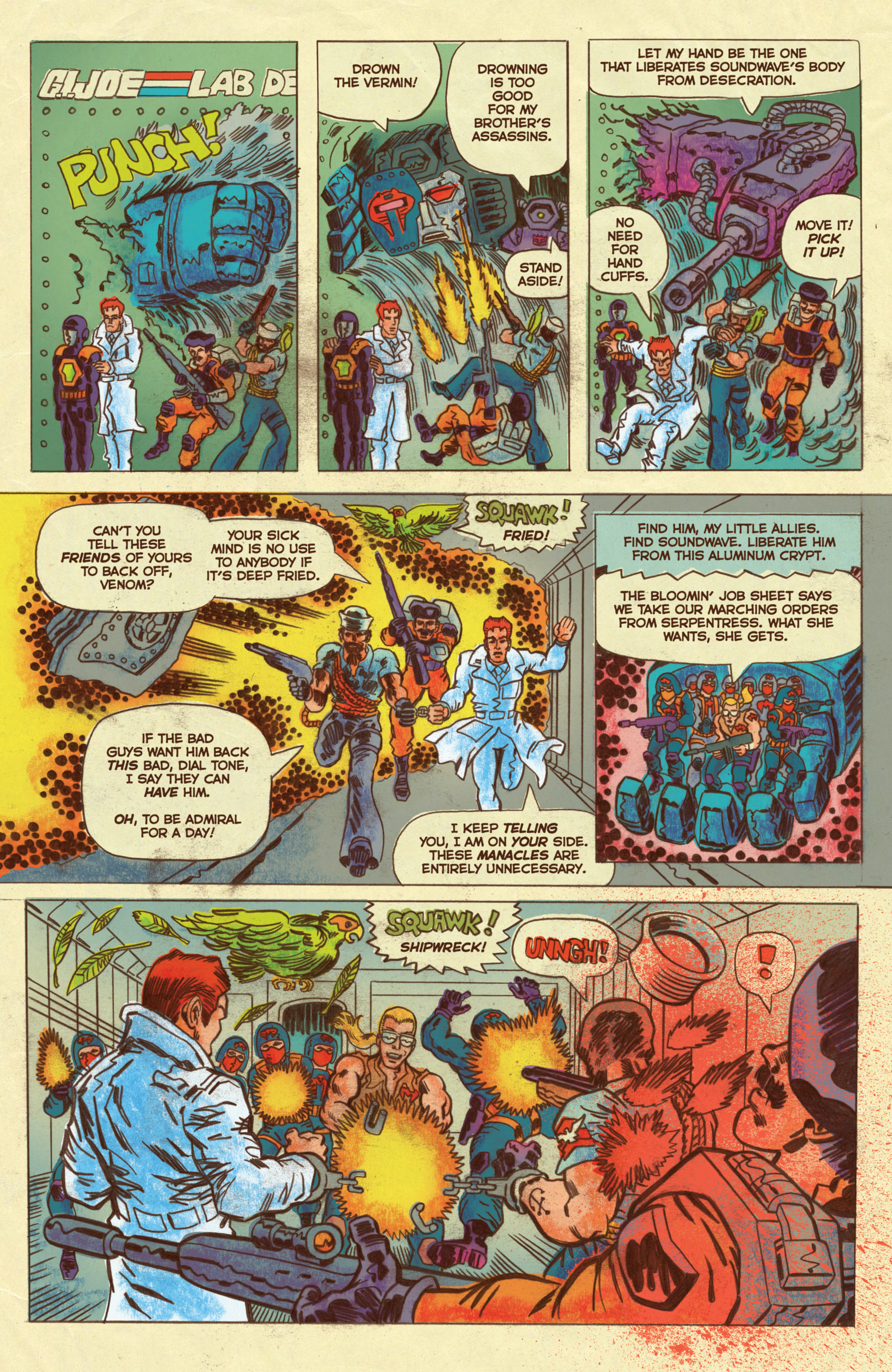 Read online The Transformers vs. G.I. Joe comic -  Issue #3 - 12