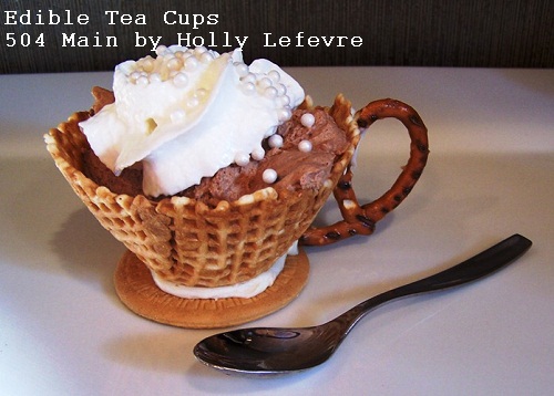 edible tea cup
