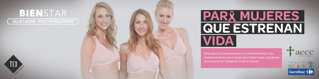 sujetador cancer mama carrefour