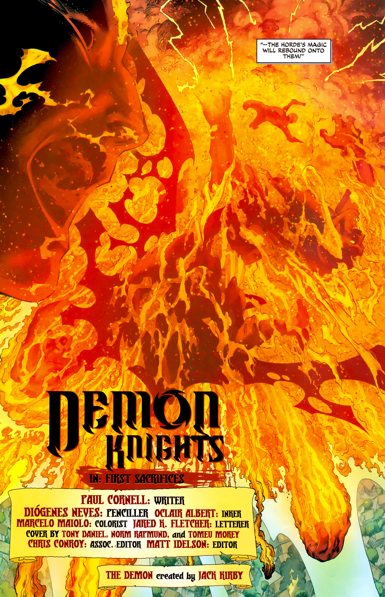 Read online Demon Knights comic -  Issue #3 - 3