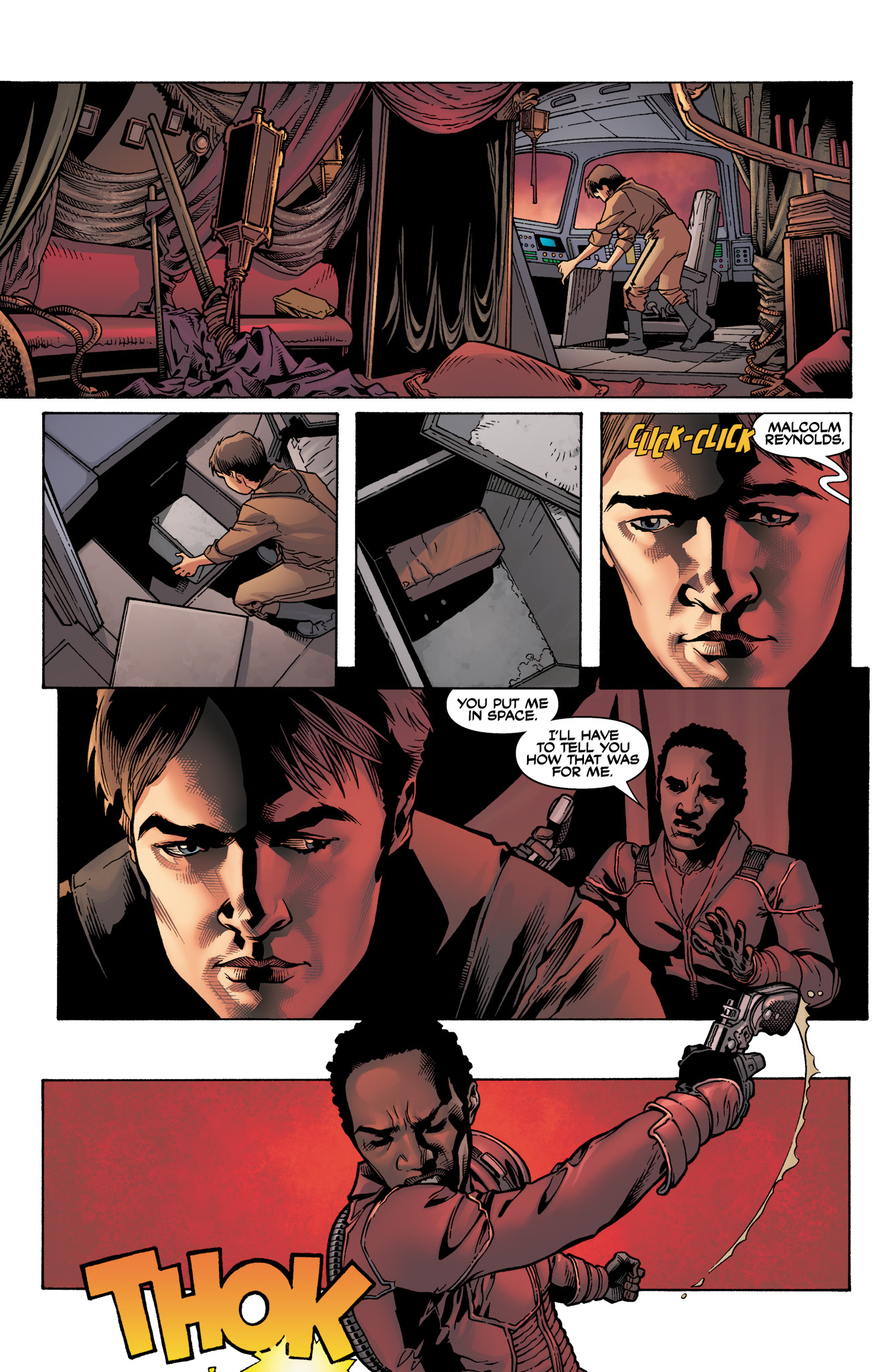 Read online Serenity: Firefly Class 03-K64  Leaves on the Wind comic -  Issue #3 - 10