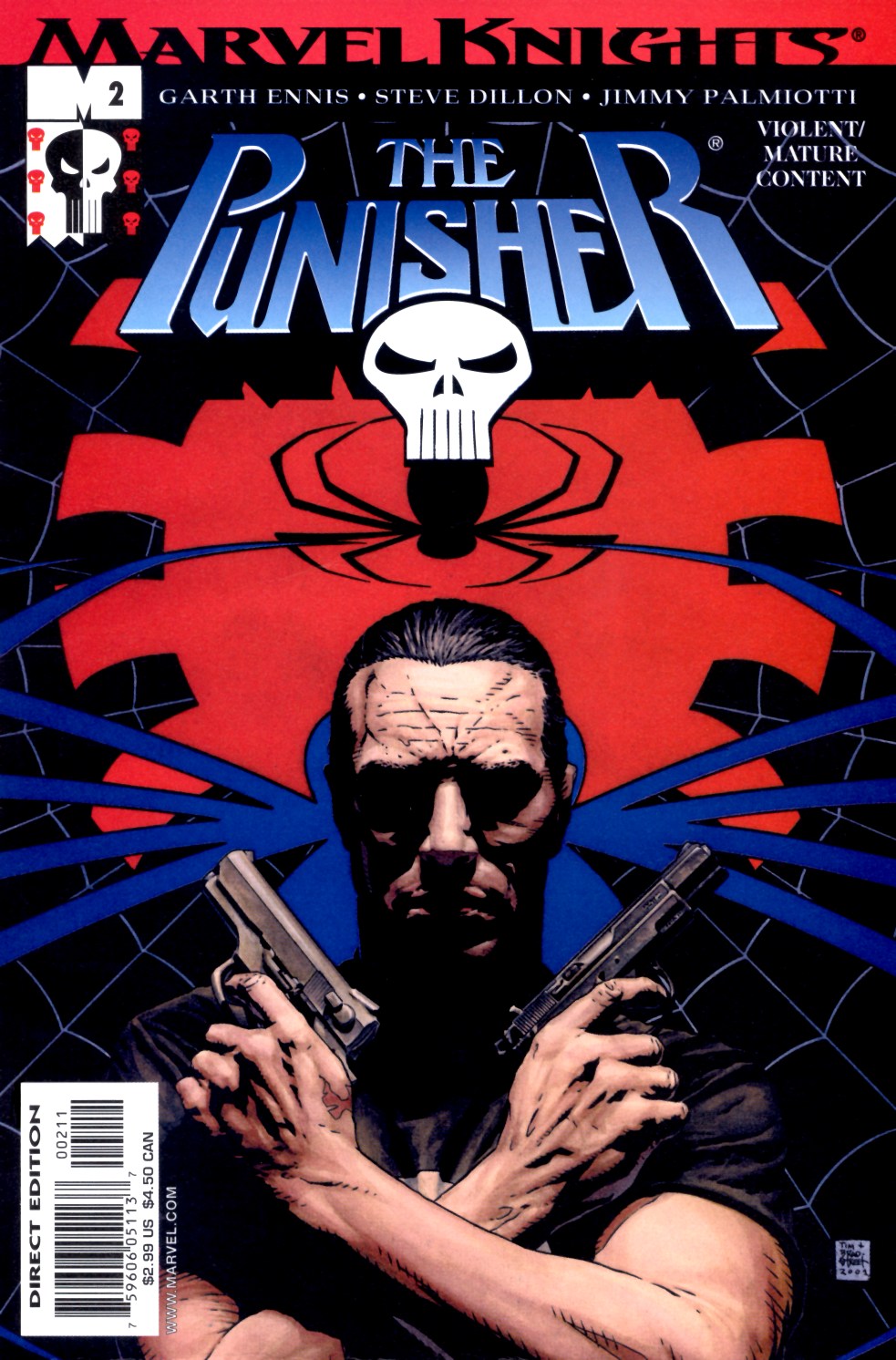 Read online The Punisher (2001) comic -  Issue #2 - Does Whatever a Spider Can - 1