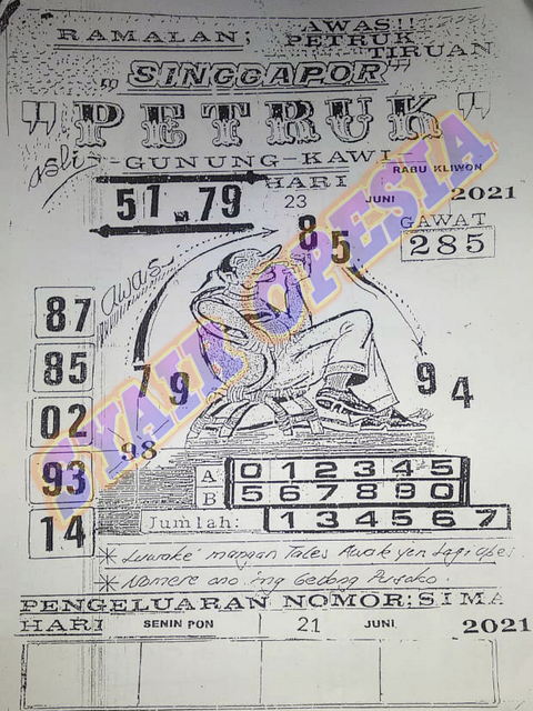 PREDIKSI singapura