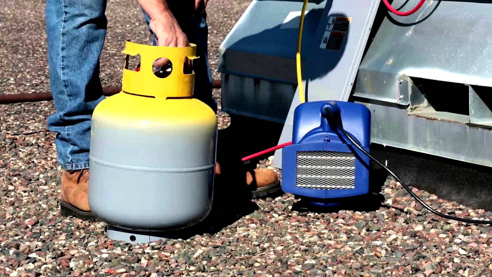 Yellow Jacket Ac Machine Yellow Choices