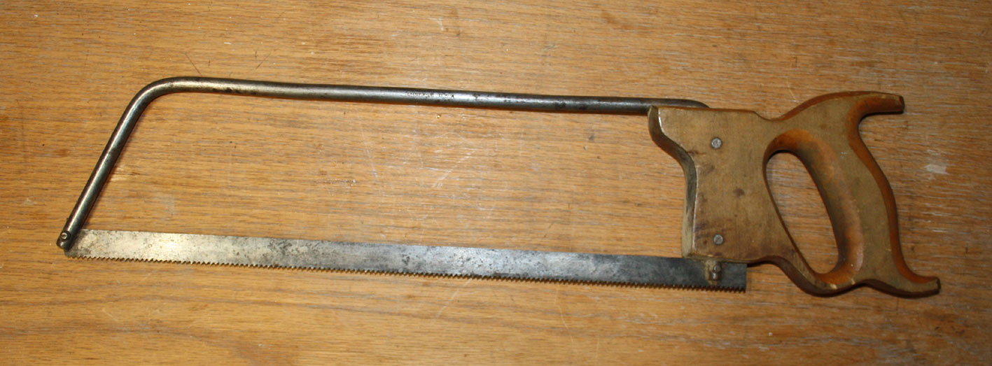 Progress is fine, but it's gone on for too long. Vintage meat saws