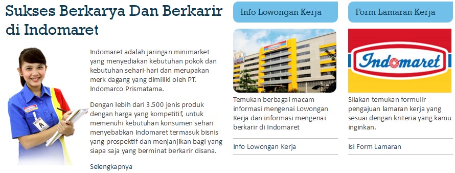 Loker Terbaru 2020 Lowongan Kerja Indomaret Kabupaten Jombang