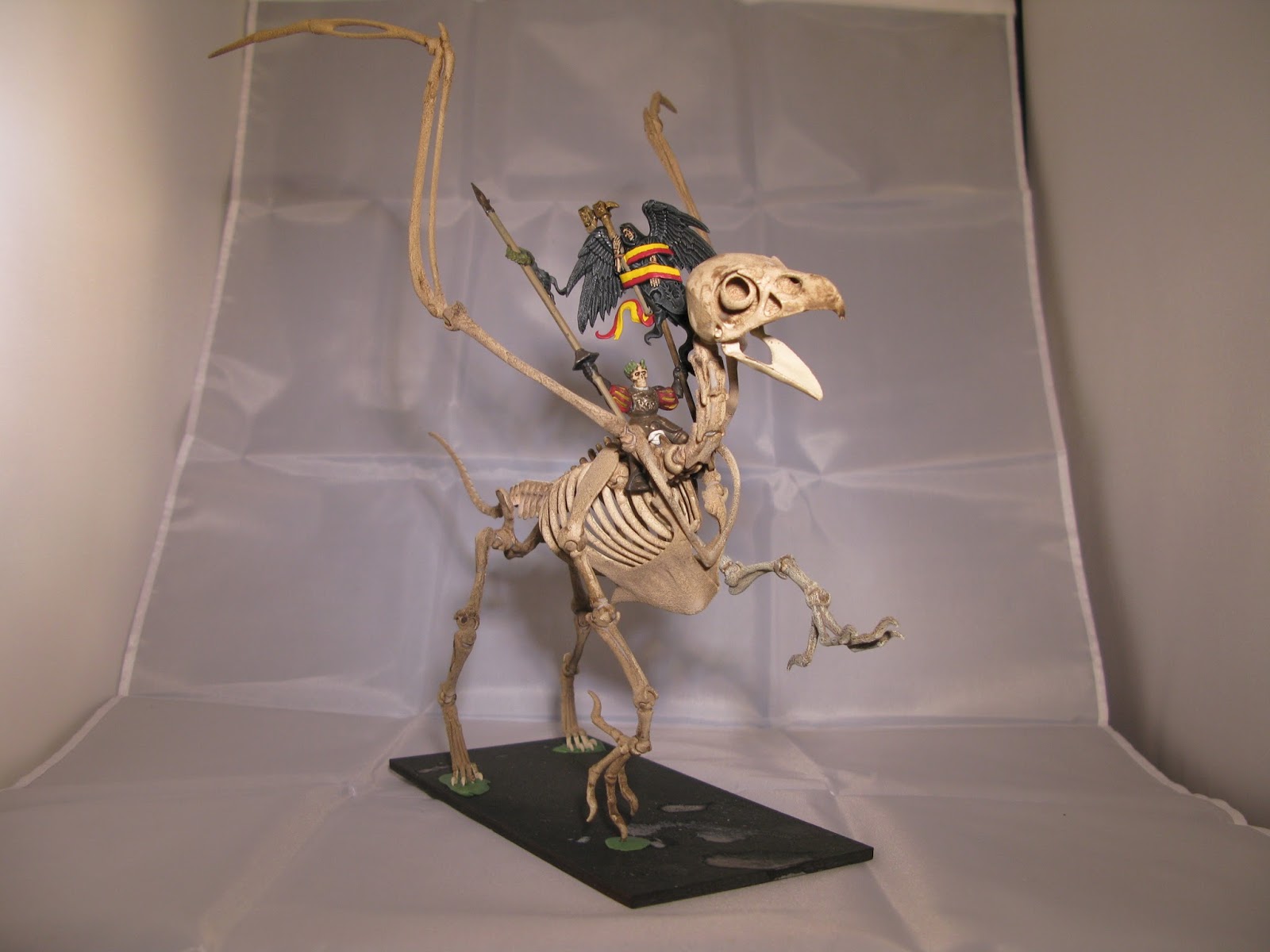 Ars Mortis WIP Undead Empire Army Undead Emperor/General on Skeletal