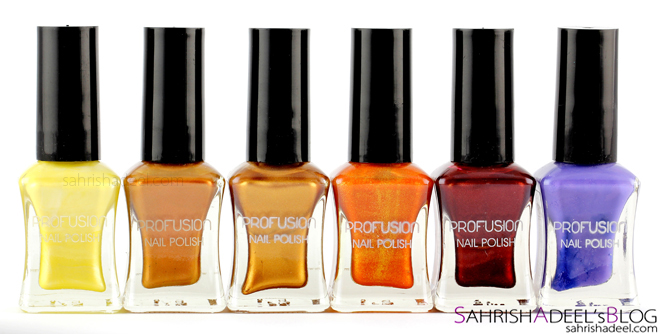 Nail Polishes by Profusion - Review & Swatches | Sahrish - Beauty and ...