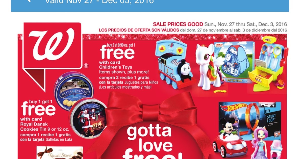 Swatch That Walgreens Weekly Ad and Coupons Valid from November 27