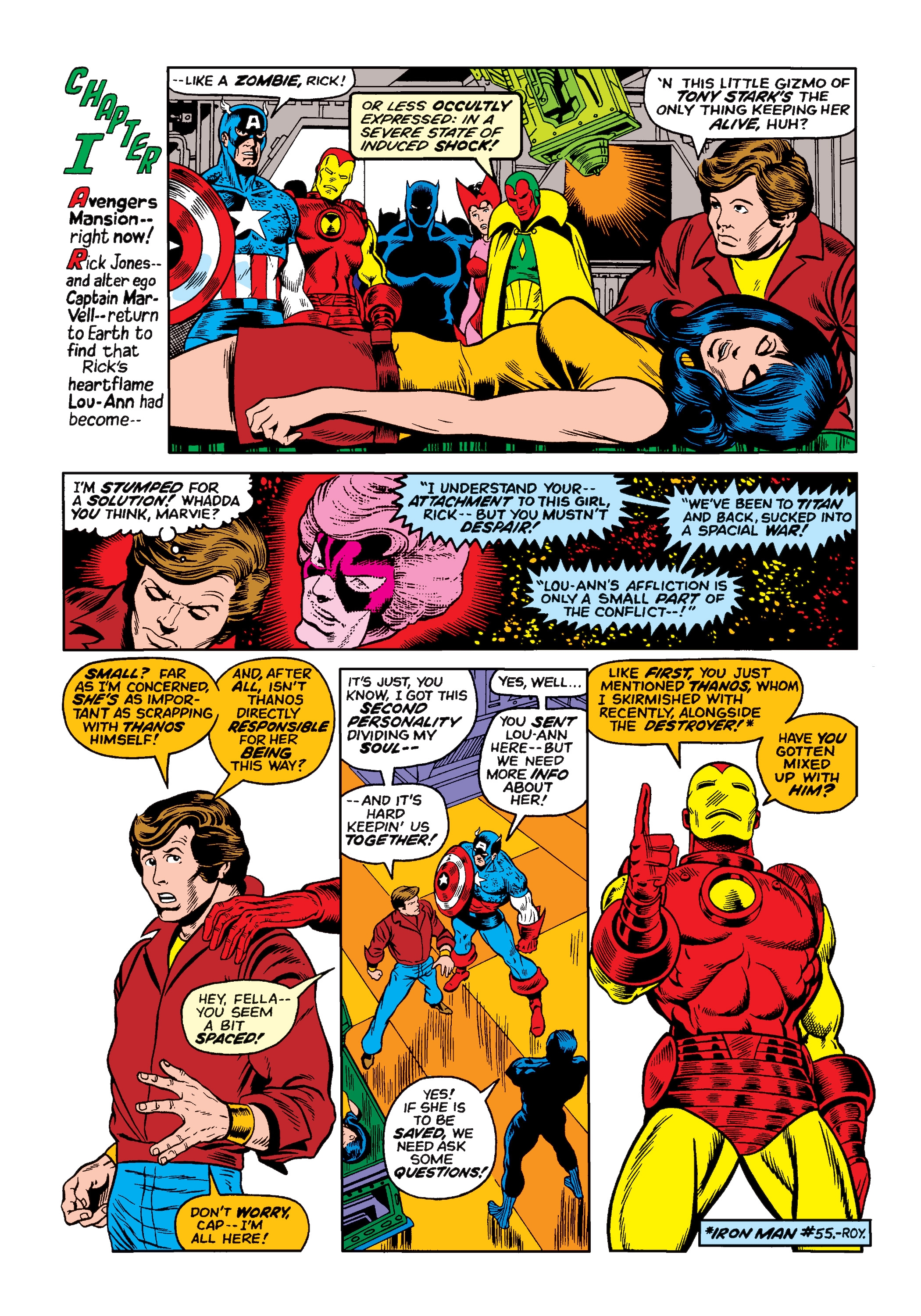Read online Marvel Masterworks: Captain Marvel comic -  Issue # TPB 3 (Part 2) - 54