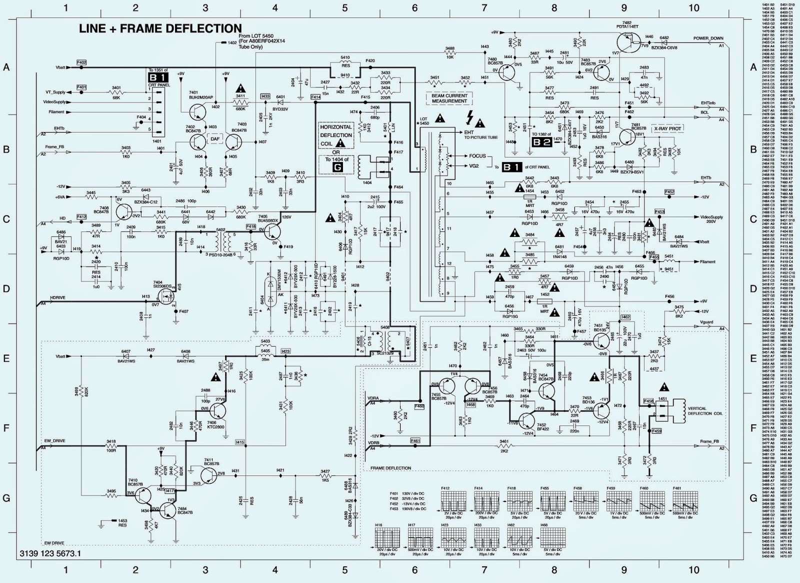 PHILIPS TV - L04A circuit Diagram