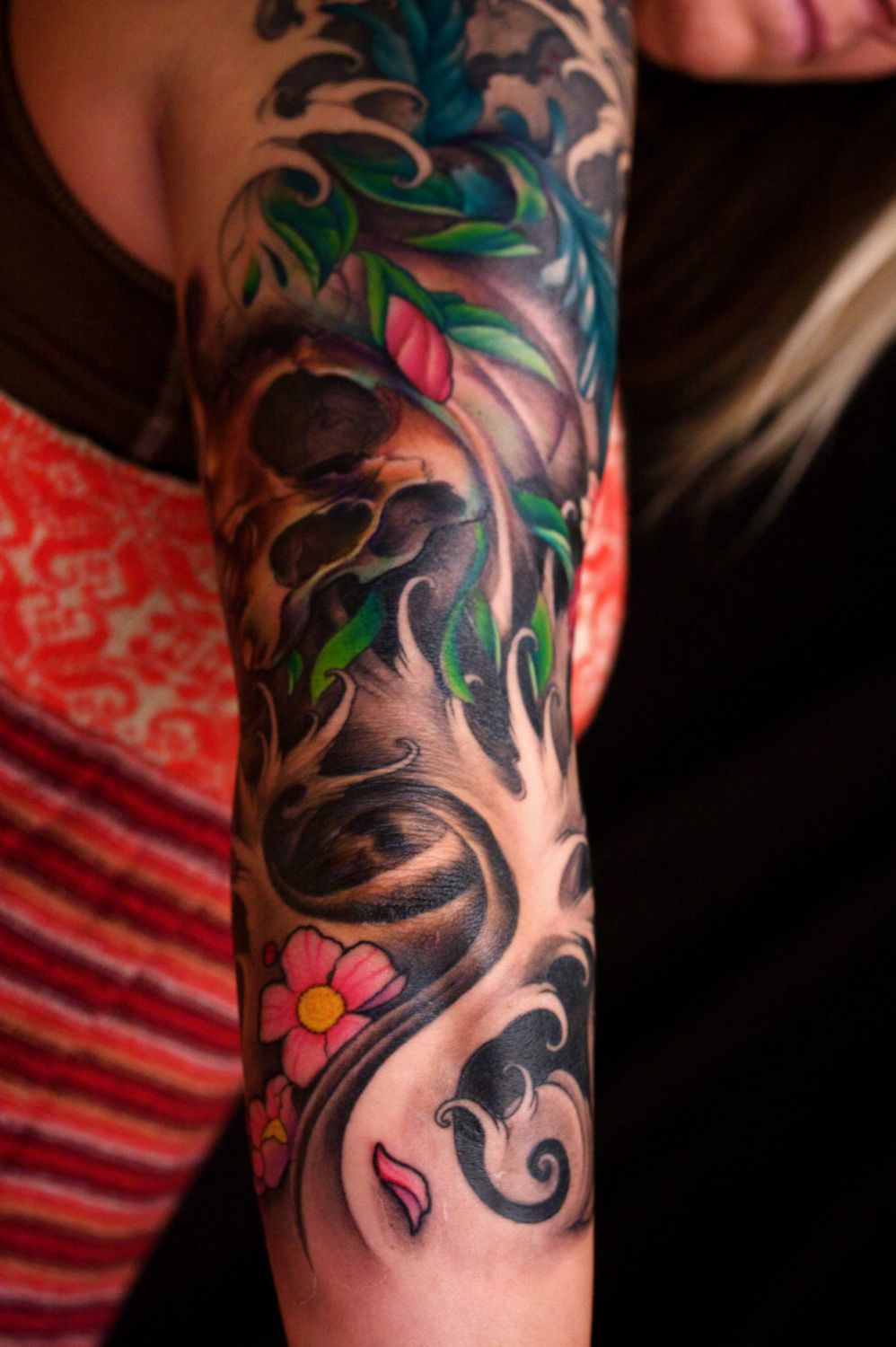 Excellent Japanese Tattoo Sleeve
