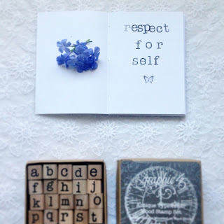 testing my wooden alphabet stamps (photo from heyladyspring.com)