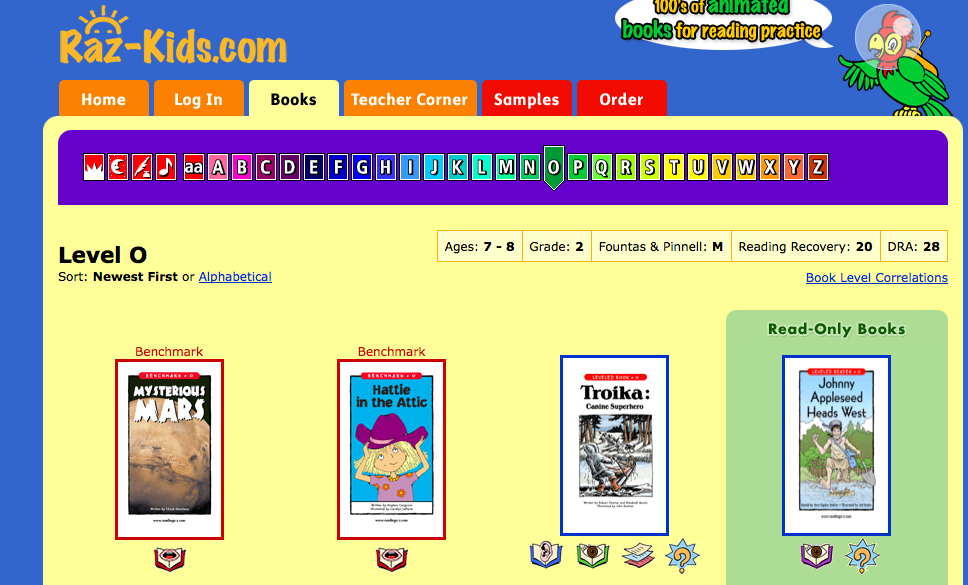Raz Kids Printable Books