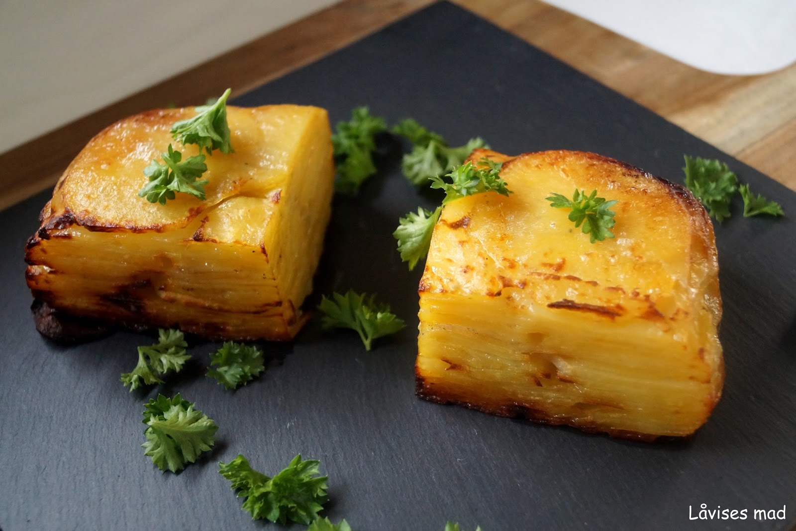 Låvises mad Pommes Anna