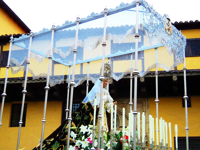 Palio de la Madre de la Paz. Martes Santo. León. Cofradía Santo Cristo del Perdón. Foto G. Márquez.