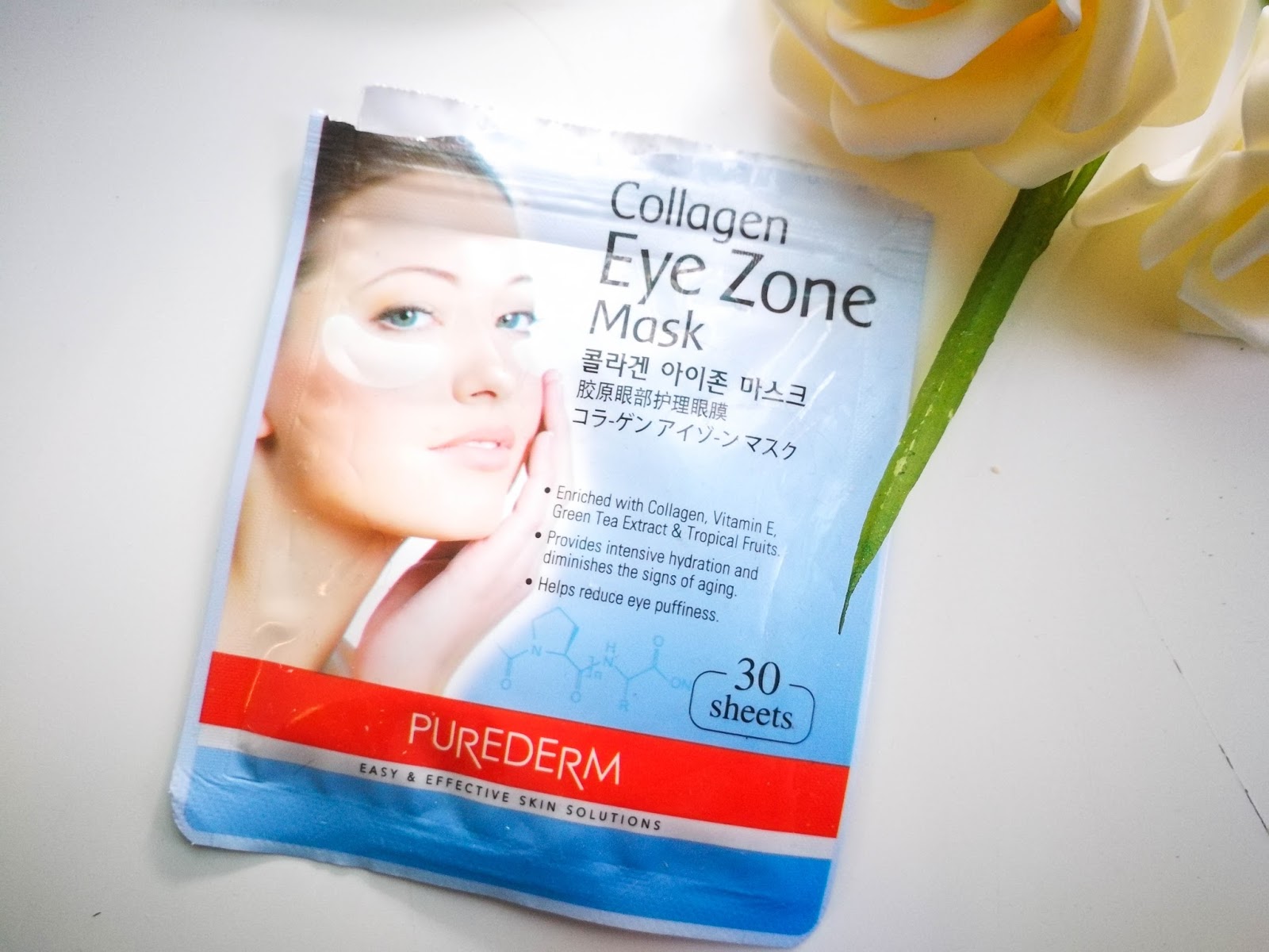 PureDerm Collagen Eye Zone Mask Review Beauty By Zori