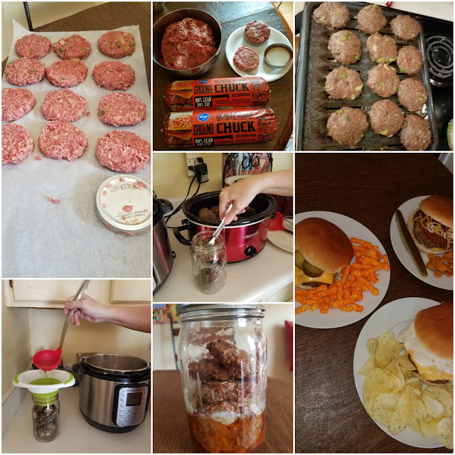 Texas Kirkwoods Canning Hamburger Patties