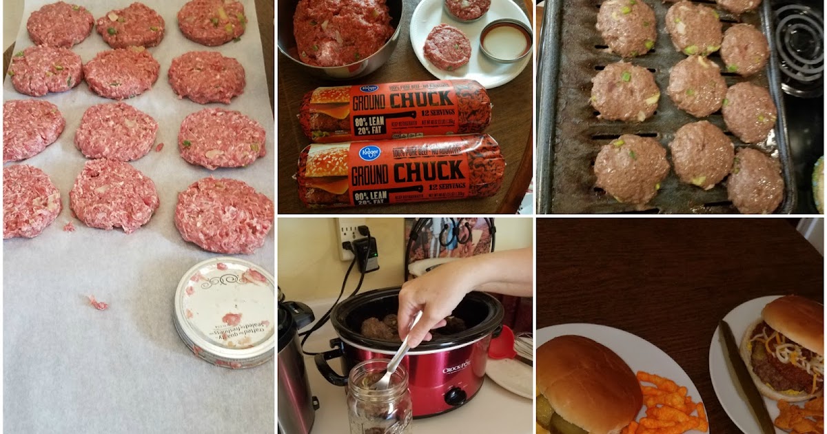 Texas Kirkwoods Canning Hamburger Patties