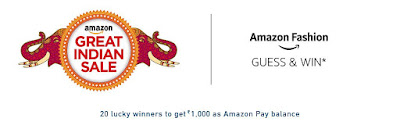 Amazon Fashion Guess And Win Contest