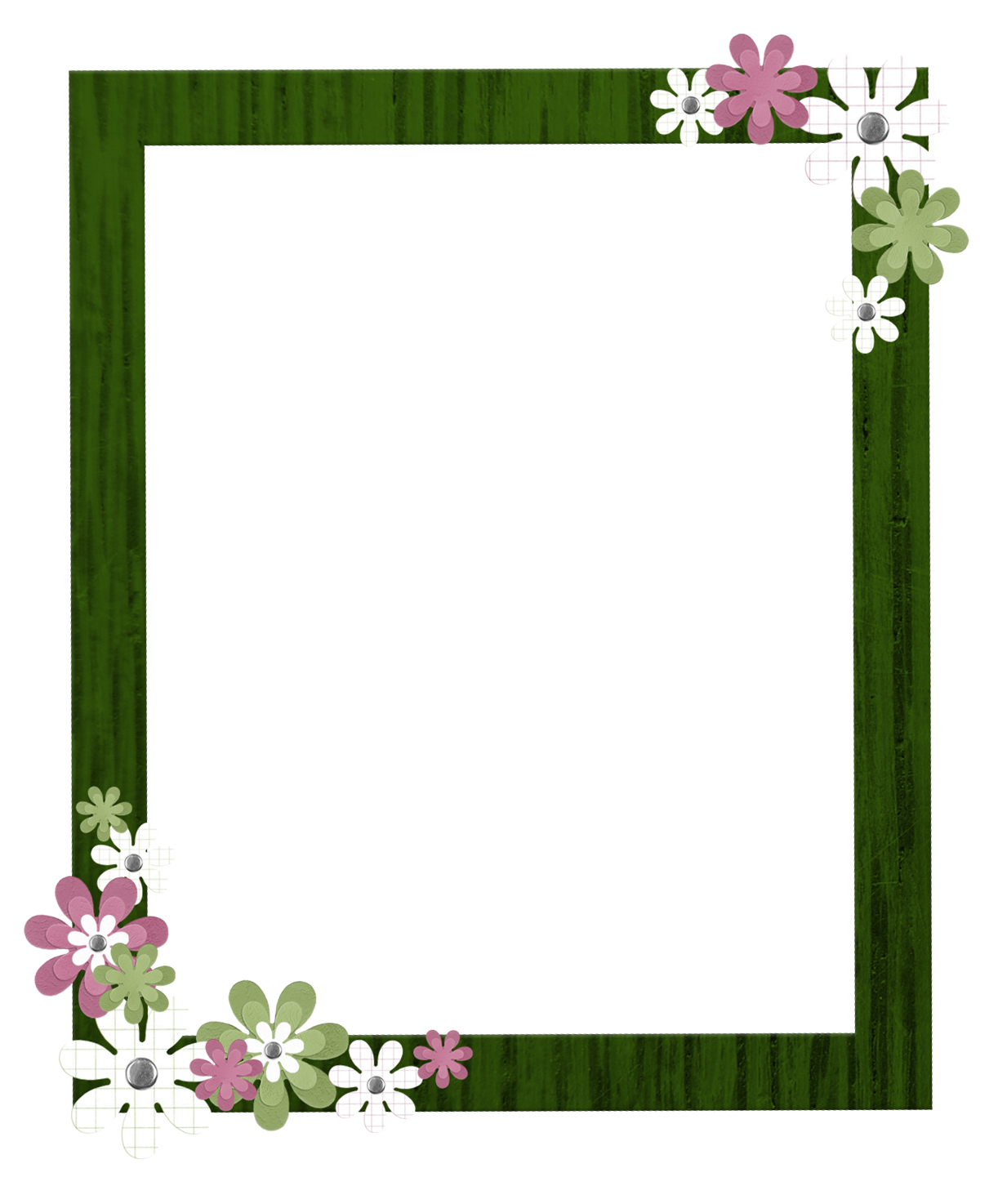 Free Clip Art Flowers Borders Frames