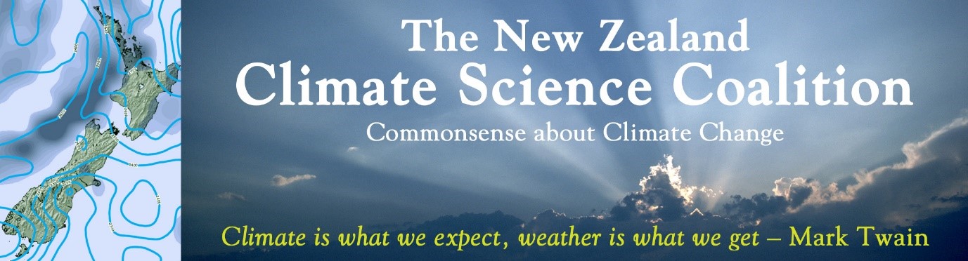 Breaking Views: NZ Climate Science Coalition: An Open Letter to the