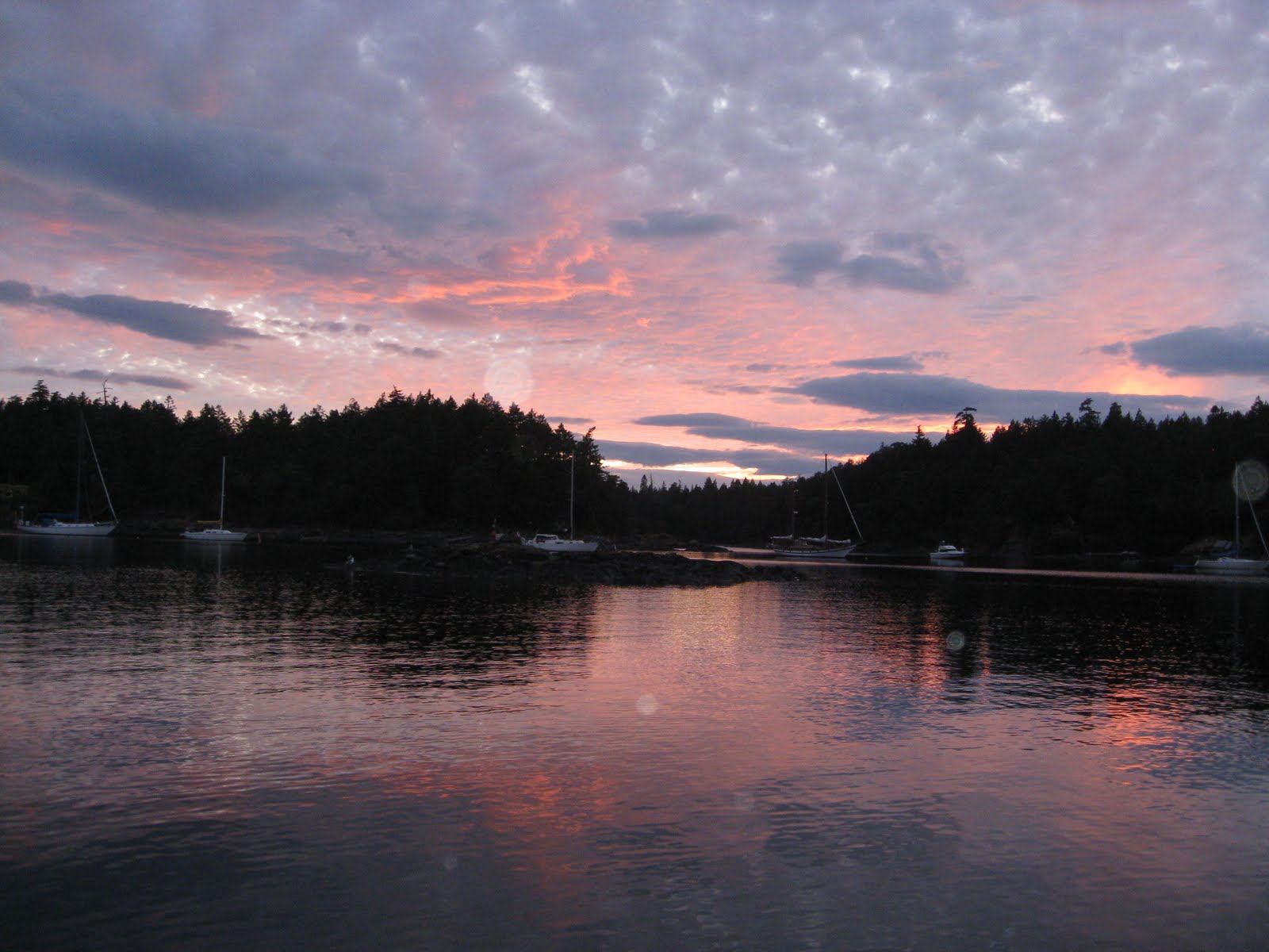 Sailing Adventures of s/v Talos IV False Bay, Lasqueti Island