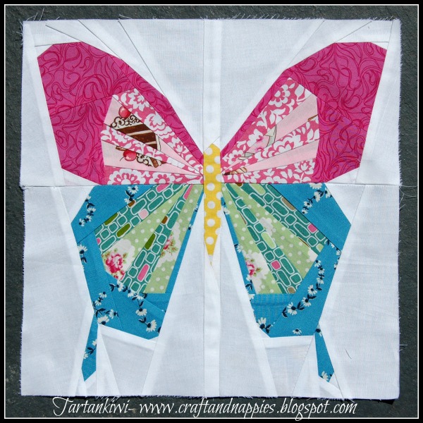 Paper Pieced Butterfly