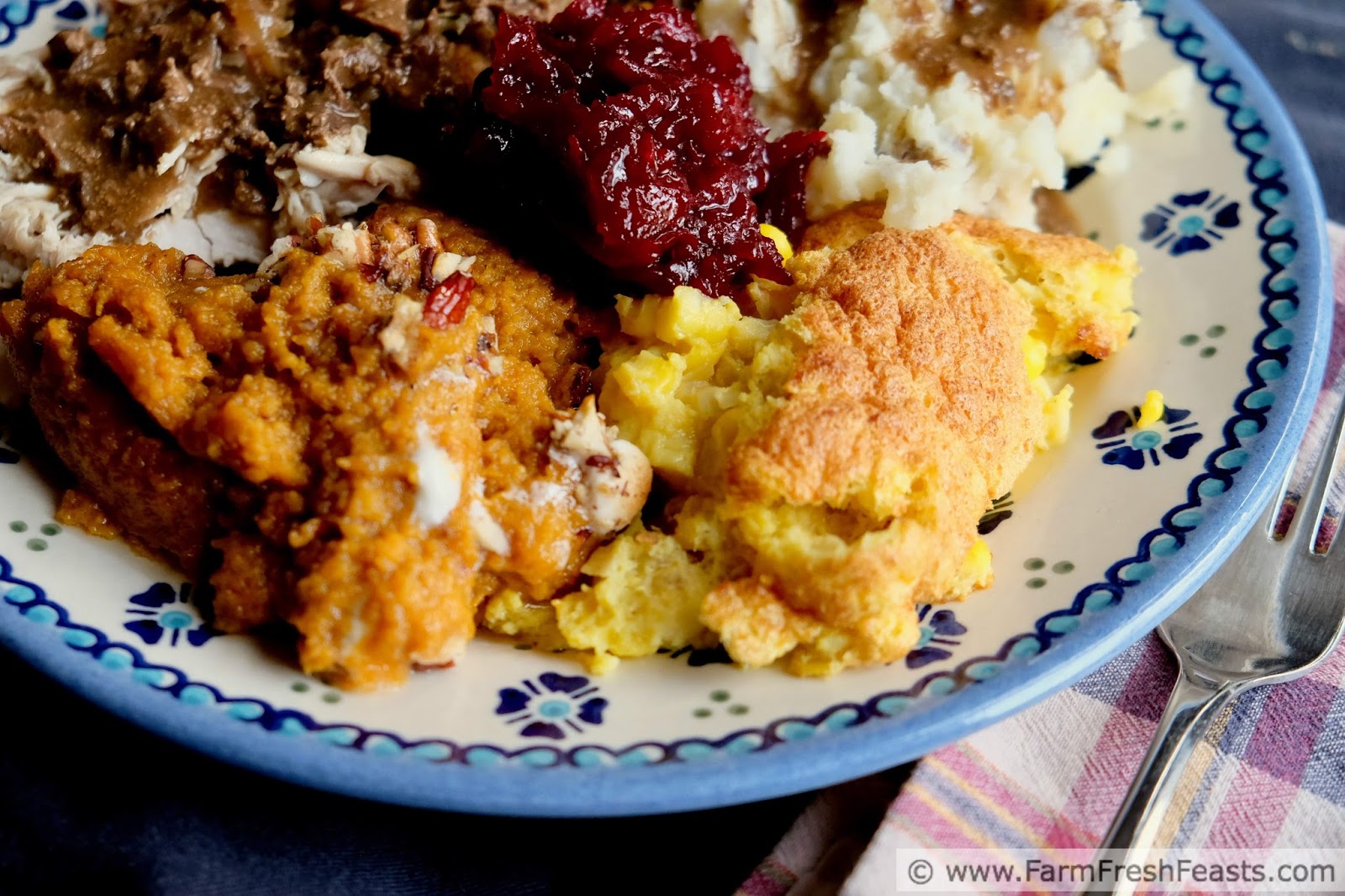 Farm Fresh Feasts Dairy Free Corn Casserole (Small Batch Thanksgiving)