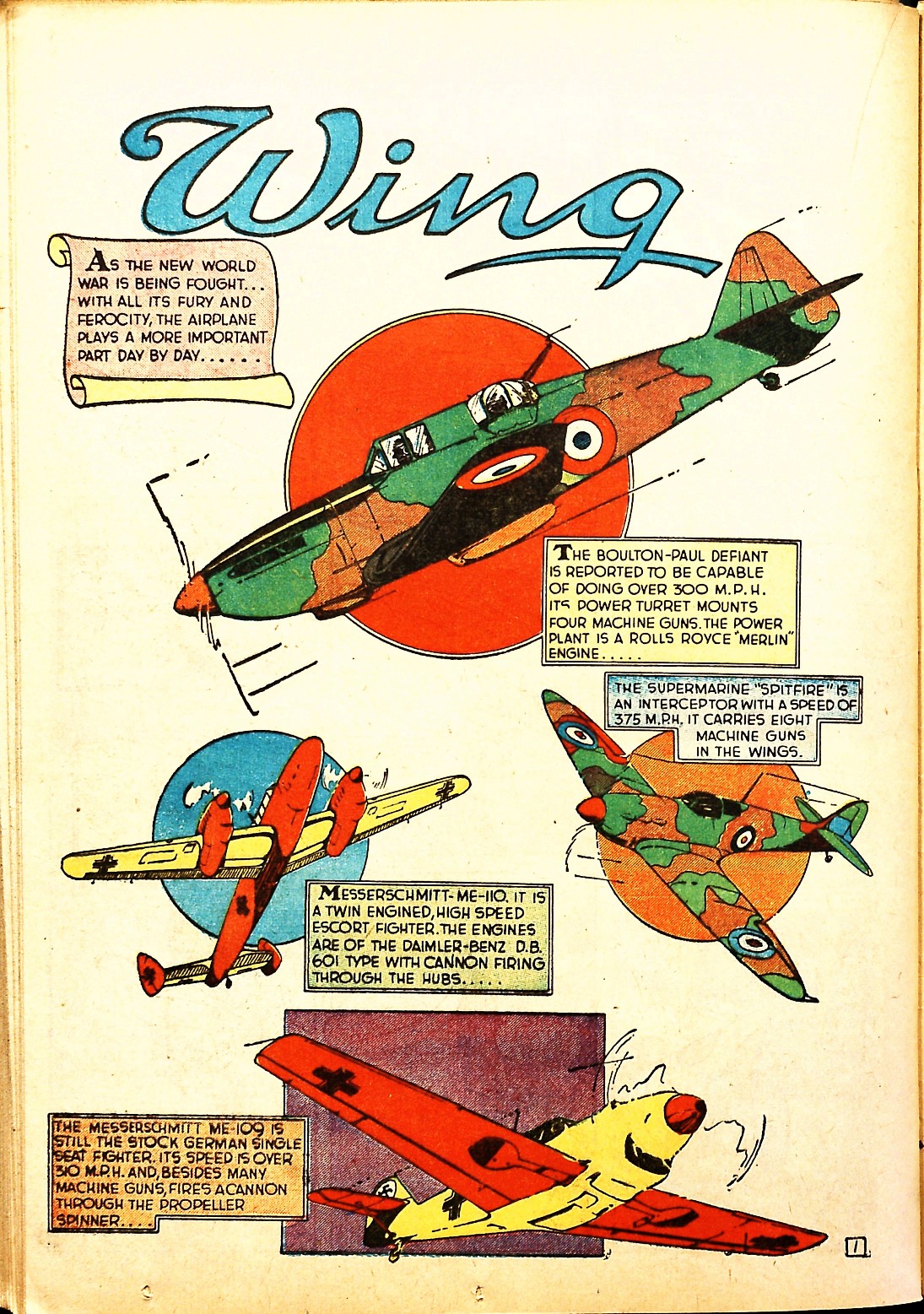 Read online Wings Comics comic -  Issue #2 - 44