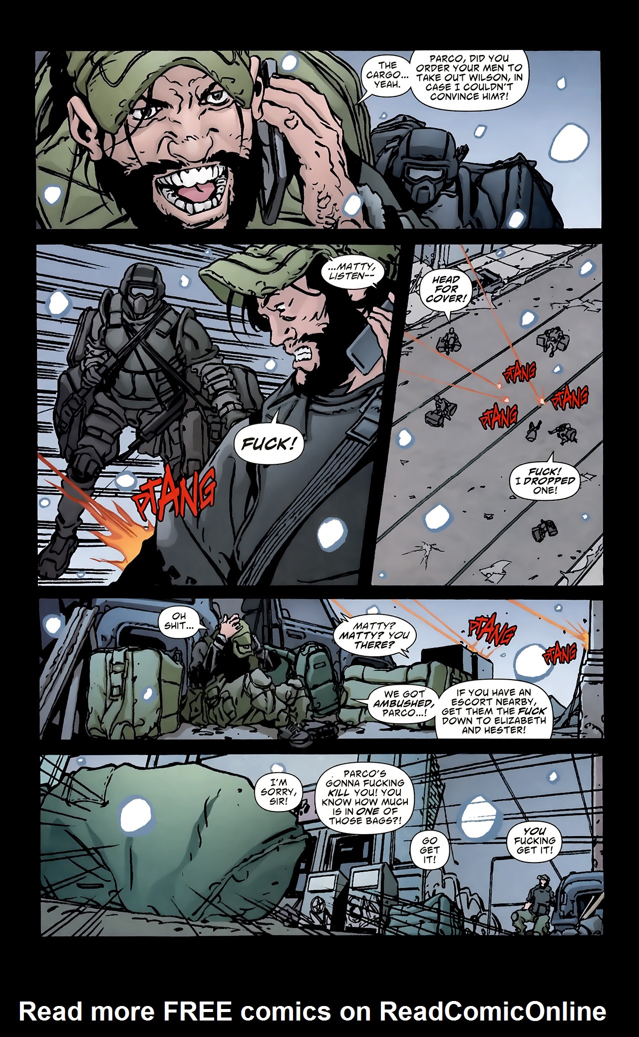 Read online DMZ (2006) comic -  Issue #38 - 18