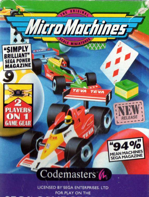Mundo Retrogaming: Micro Machines (Game Gear)