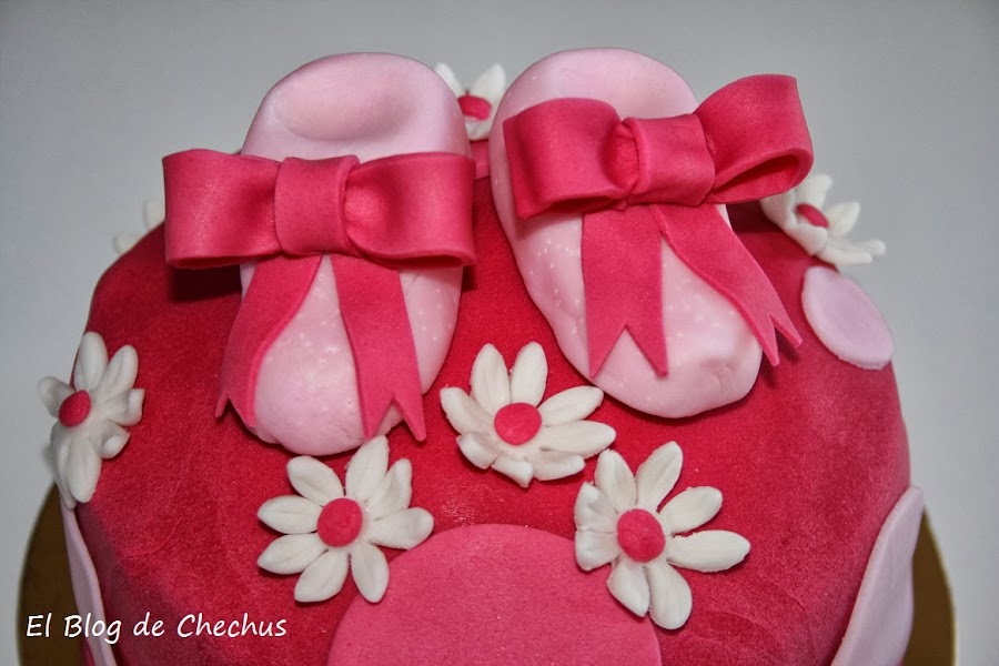 Tarta peucos bebe, El blog de Chechus, Chechus cupcakes