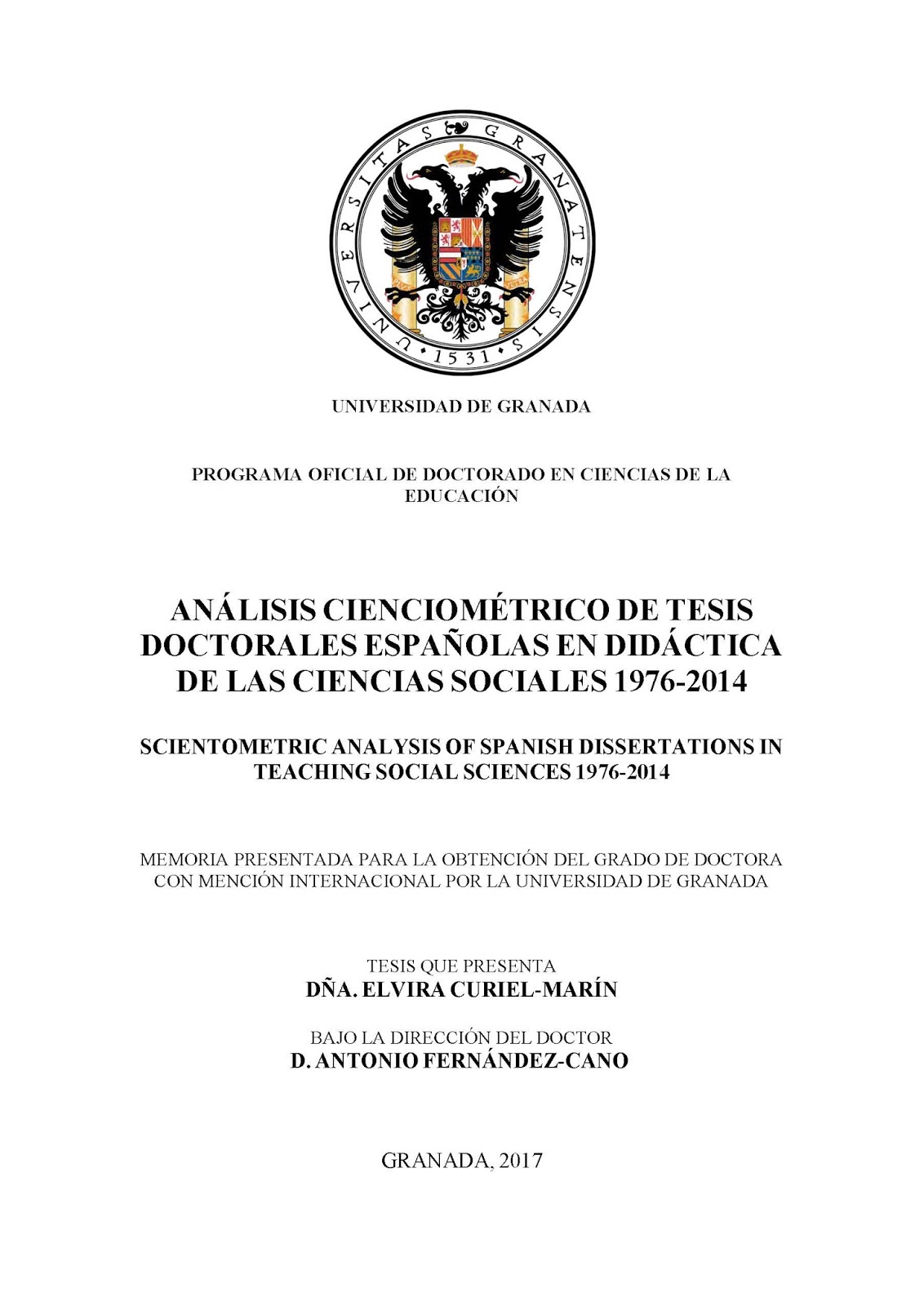 Joaquim Prats Las Tesis Doctorales De Didactica De Las Ciencias Sociales
