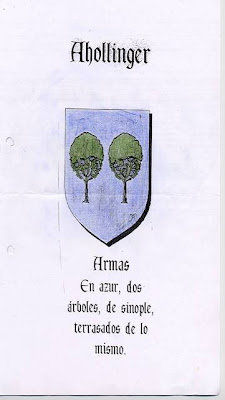 Ahollinger Coat of Arms